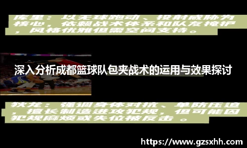 深入分析成都篮球队包夹战术的运用与效果探讨