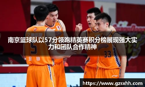 南京篮球队以57分领跑精英赛积分榜展现强大实力和团队合作精神